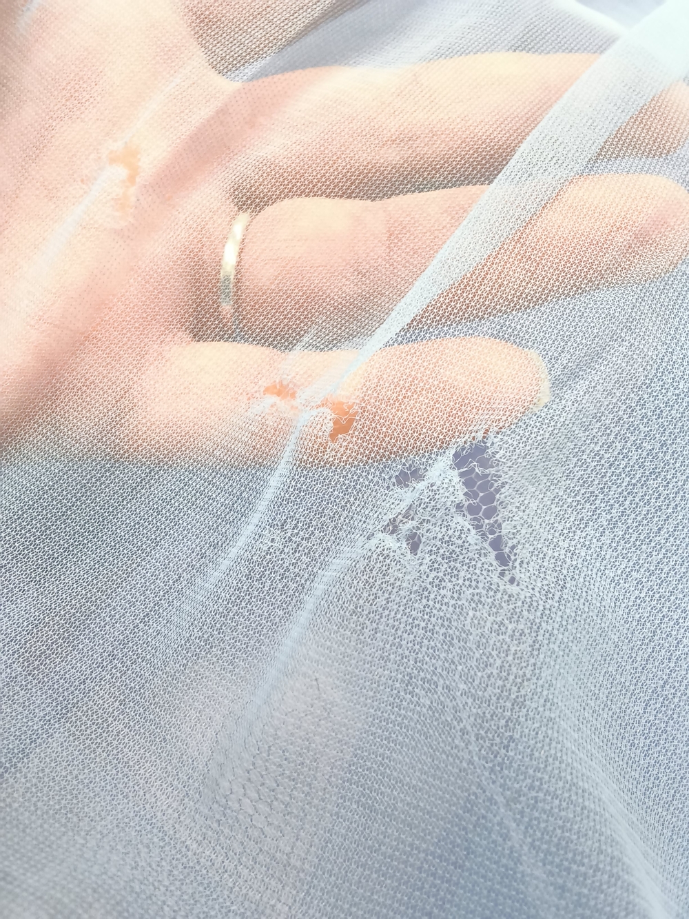 Vintage 1950s Periwinkle Blue Party Dress  | Mid-Century Cocktail Gown - Picture 7 of 16